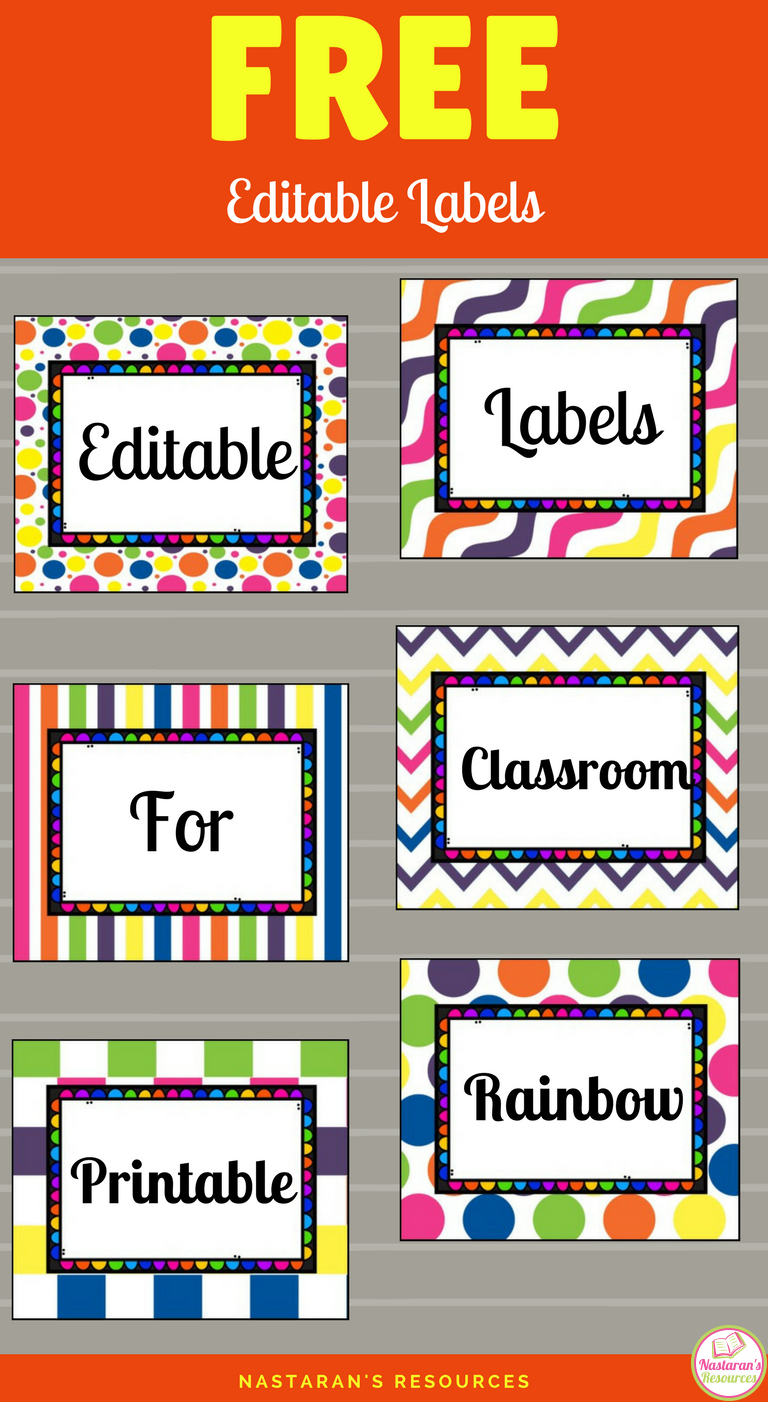 Preschool Classroom Helper Labels Free Printable | Free Printable