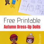 Free Printable Autumn Dress Up Paper Doll | Adventure In A Box   Free Printable Dress Up Paper Dolls