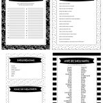 Free Printable Baby Shower Games   5 Games (In 3 Colors!) | Lil' Luna   Free Printable Games