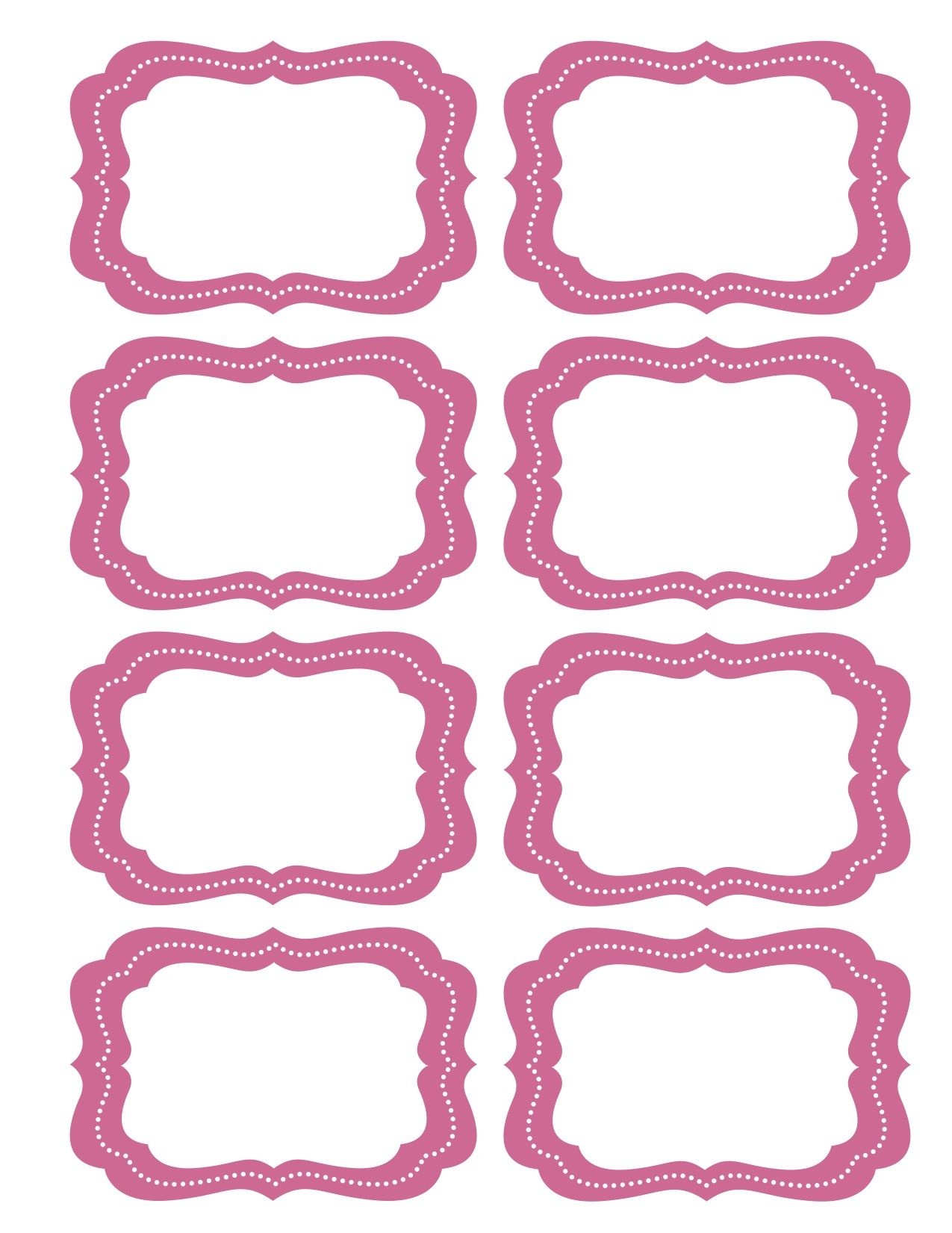 Chips Labels Free Printable Birthday Editable Template