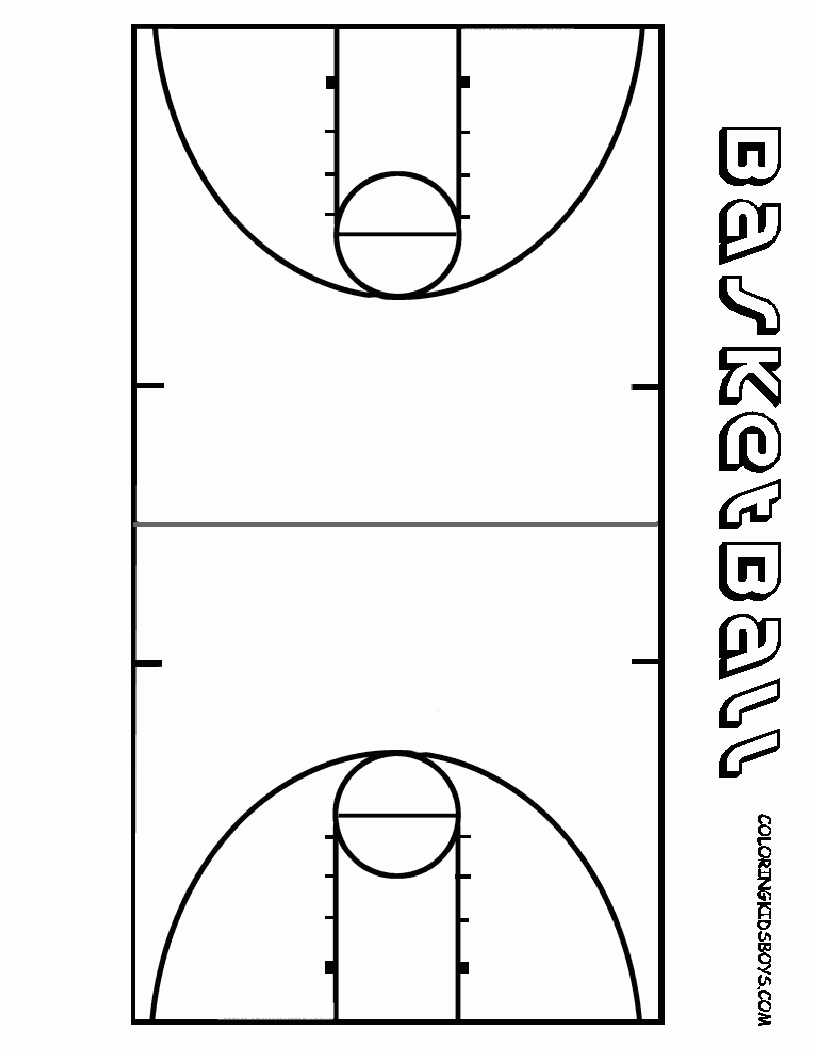 Free Printable Basketball Court - Vbs 2018 | Pinterest - Free Printable Basketball Court