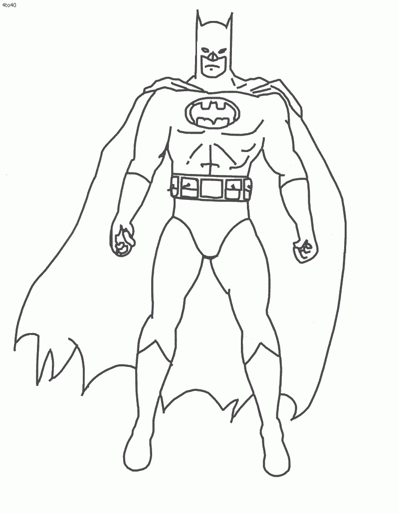 Free Printable Batman Coloring Pages For Kids | Coloring Pages - Free Printable Batman Pictures