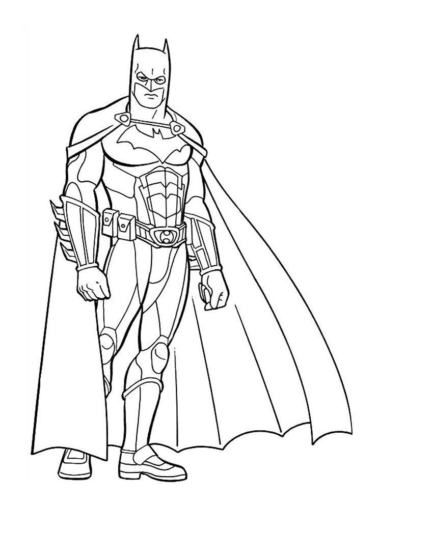 Free Printable Batman Coloring Pages For Kids | Vbs Decorations - Free Printable Batman Pictures