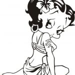 Free Printable Betty Boop Coloring Pages For Kids | Coloring Pages   Free Printable Betty Boop