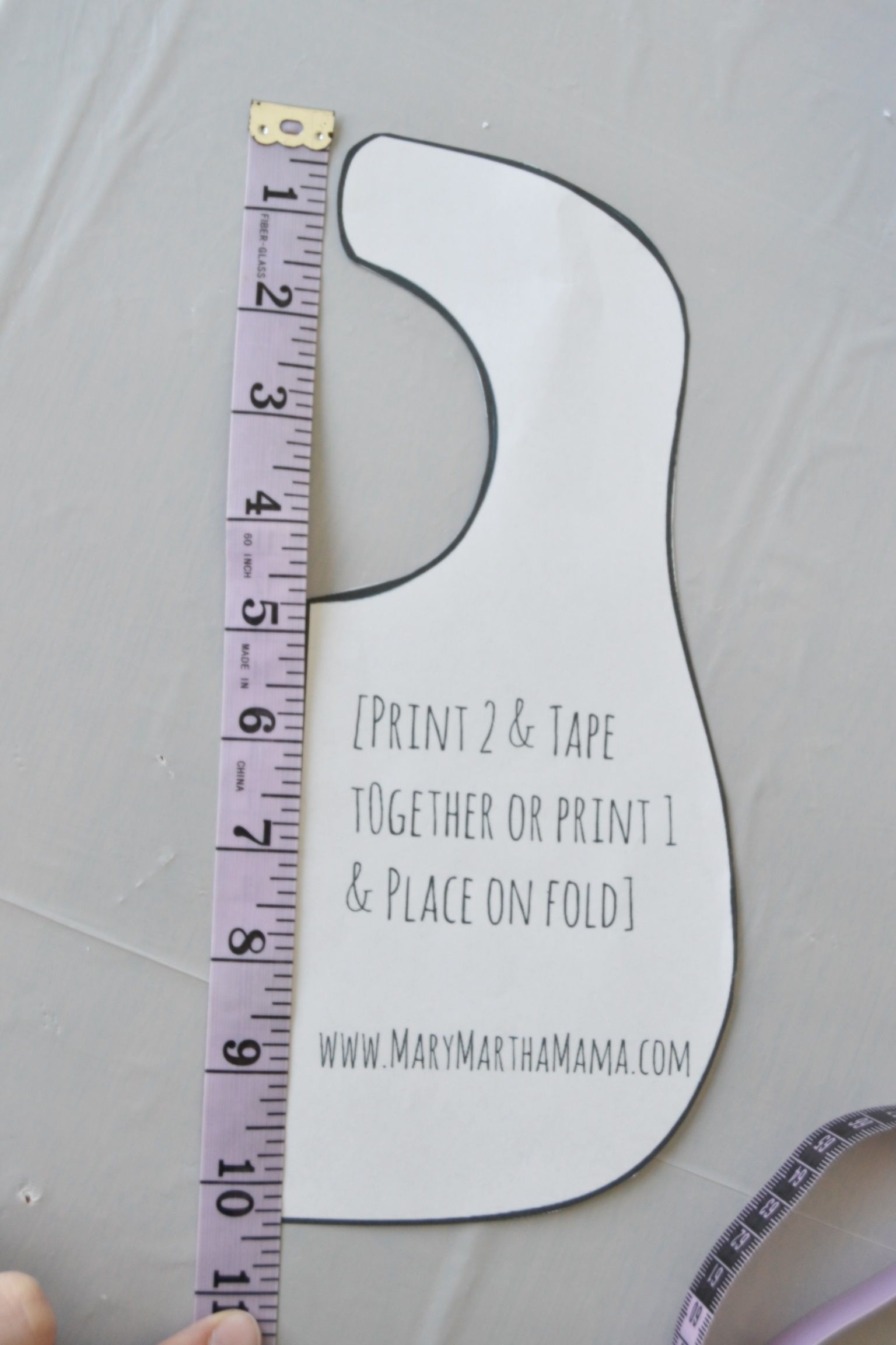 Free Printable Bib Pattern And Tutorial. Print Out This Bib Pattern - Free Printable Bib Pattern