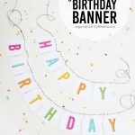 Free Printable Birthday Banner   Diy Birthday Banner Free Printable