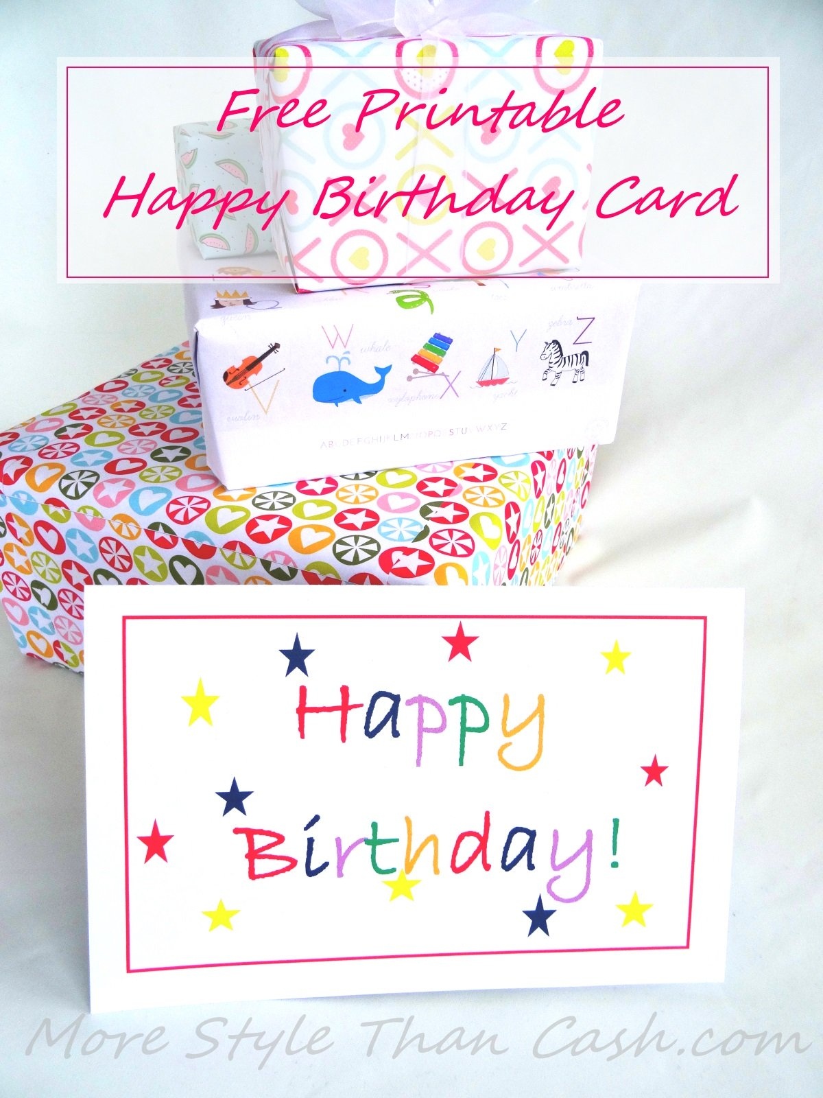 Free Printable Birthday Card - Free Printable Birthday Cards