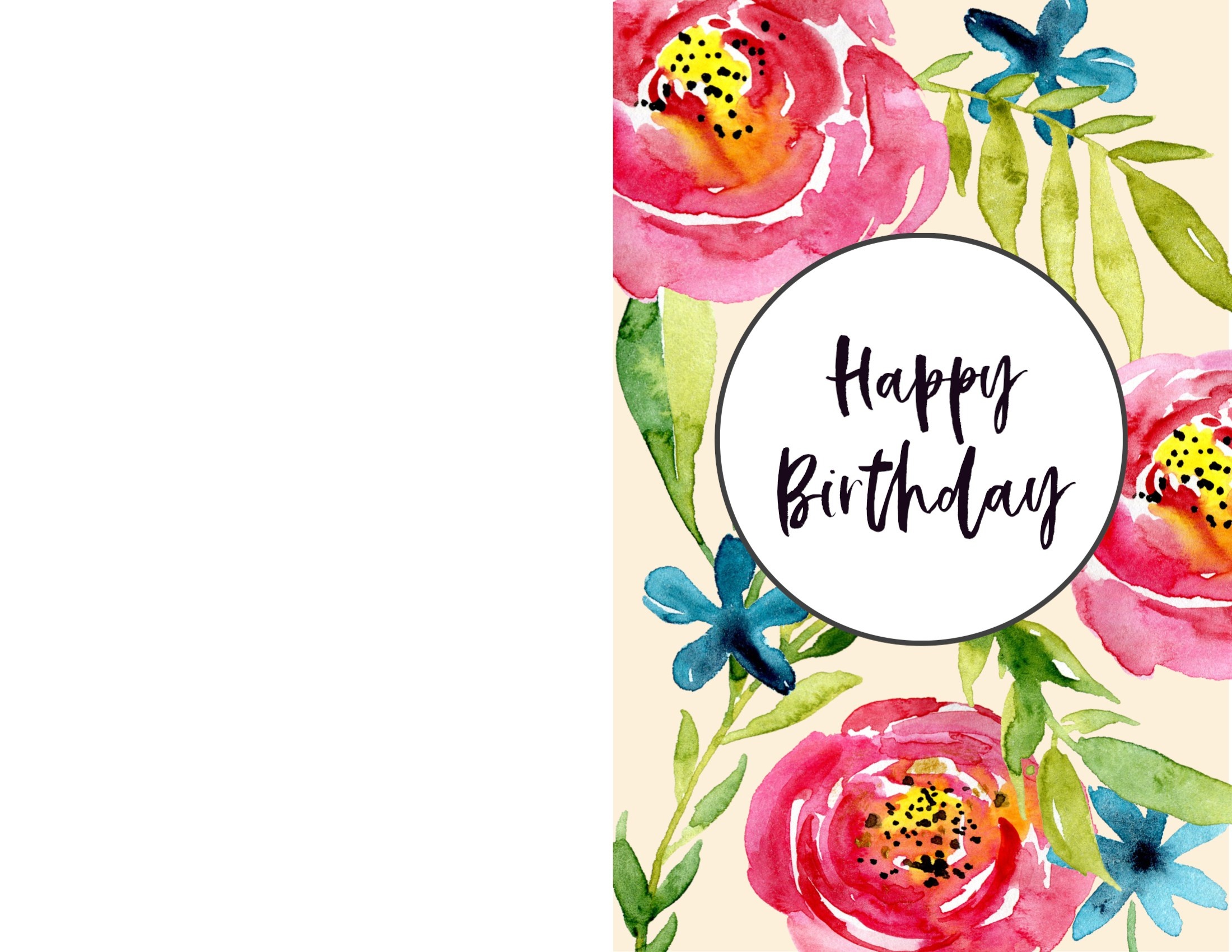 Free Printable Birthday Cards - Paper Trail Design - Free Printable Birthday Cards