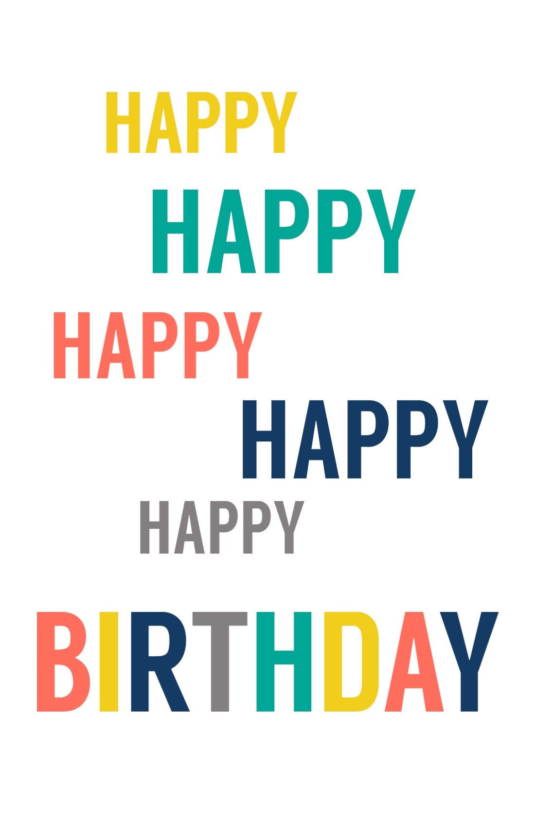 Free Printable Birthday Cards - Paper Trail Design - Free Printable Birthday Cards