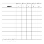 Free Printable Blank Charts | Free Printable Behavior Charts Com   Free Printable Behavior Charts For Elementary Students