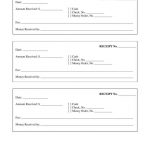 Free Printable Blank Receipt Form Template Page 001 | Template's For   Free Printable Receipts