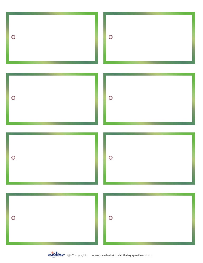 Free Printable Blank Tags - All Free Tag Designs - Free Printable Blank Gift Tags