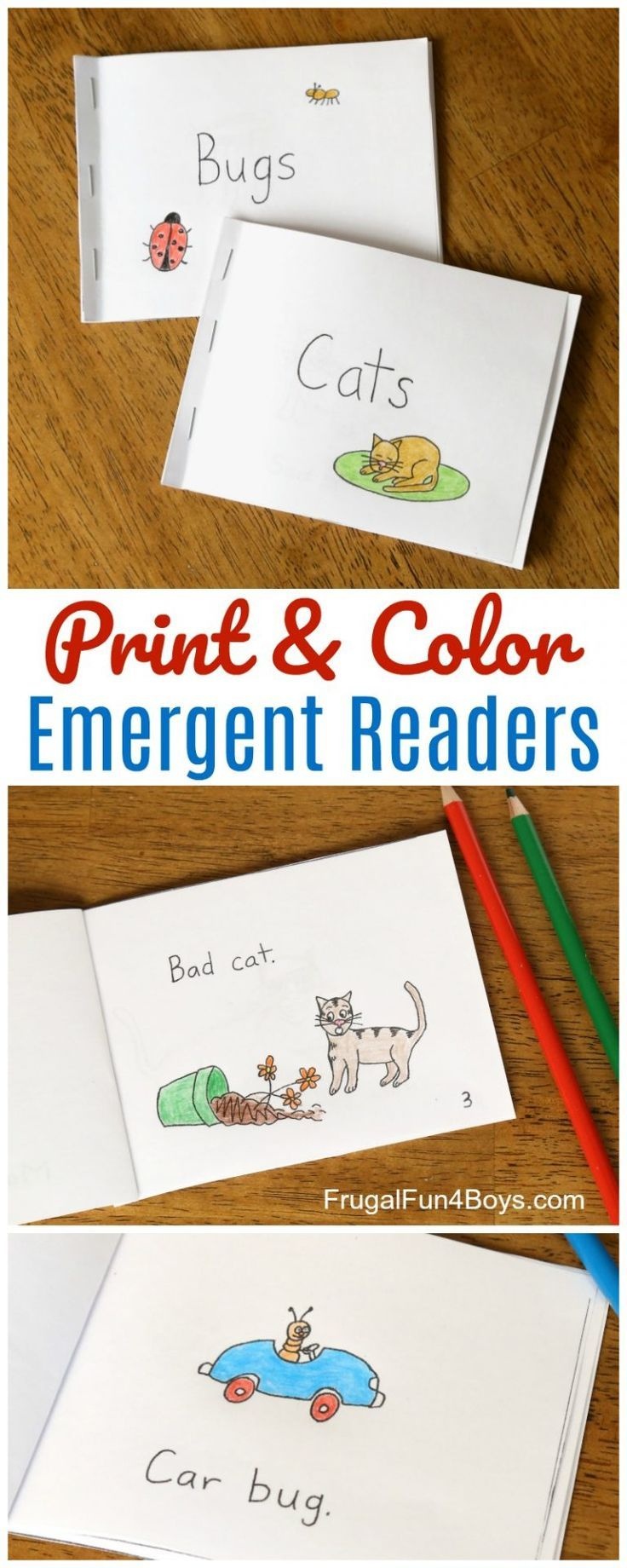 Free Printable Phonics Books For Kindergarten Free Printable