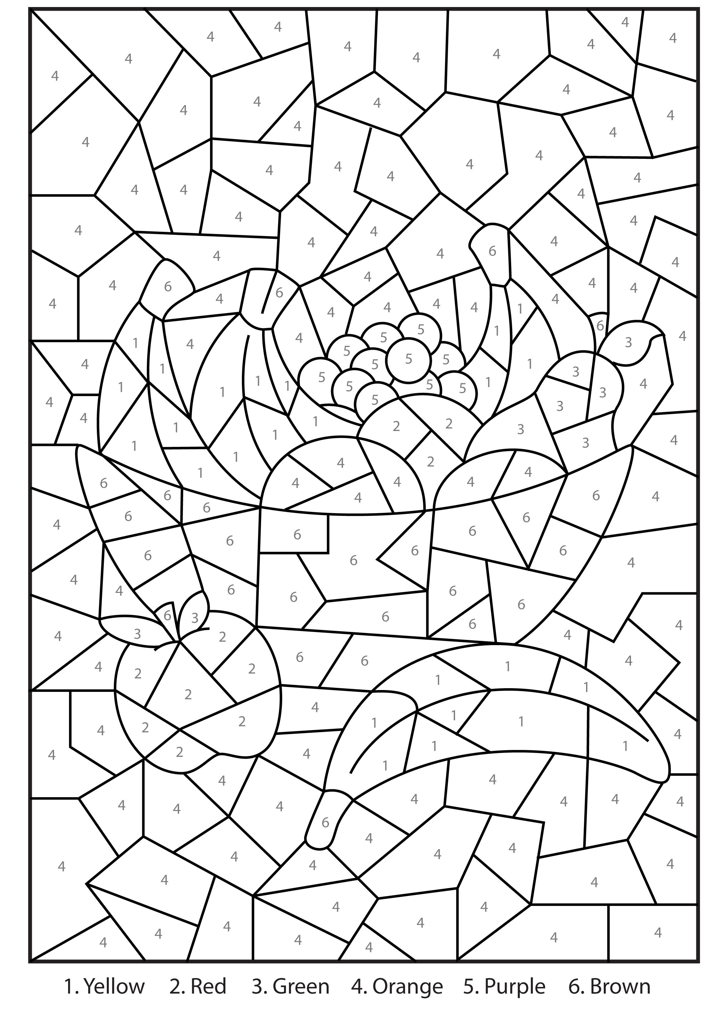 Coloring Coloring Pages Color Number Printableg C0Lor Math 3Rd Free Printable Multiplication