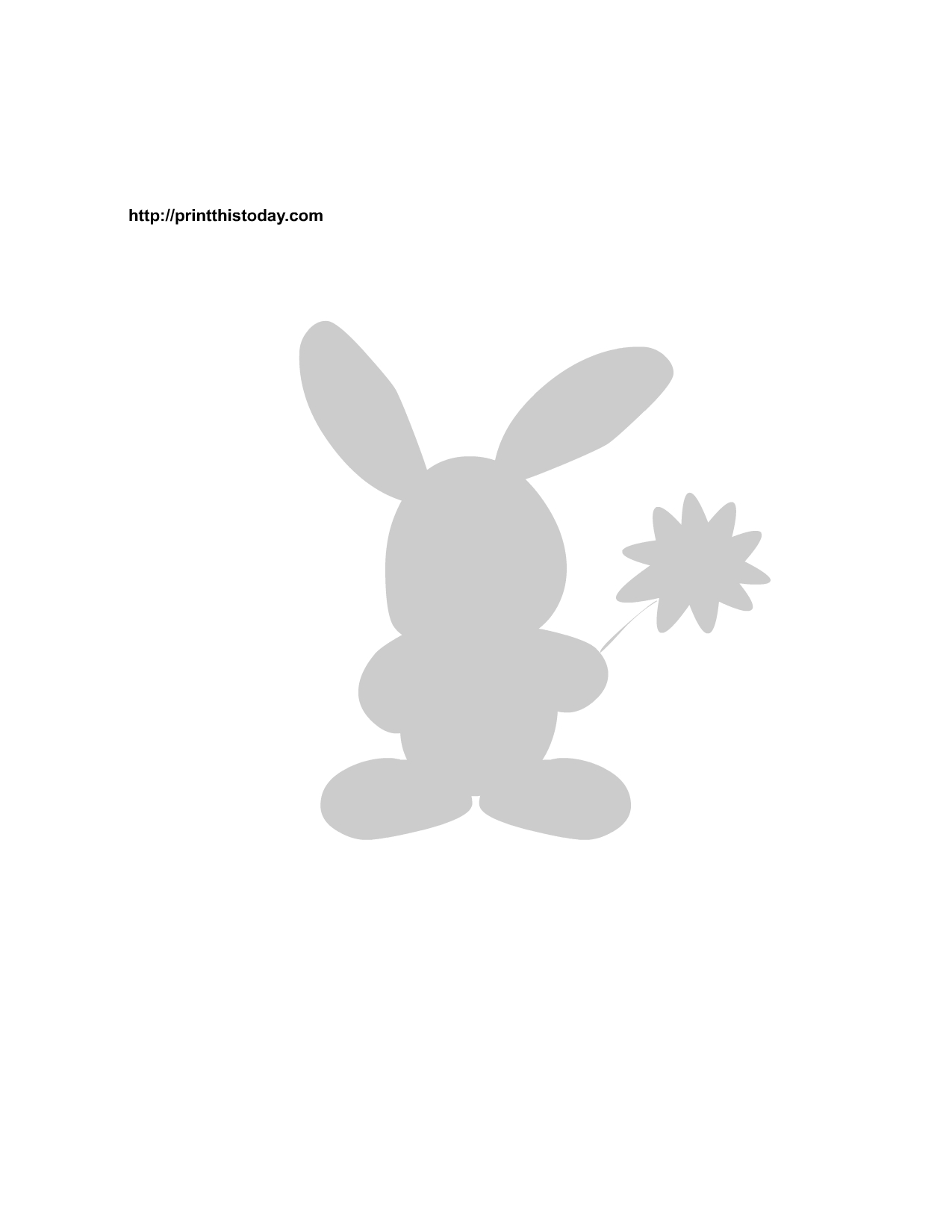 Free Printable Bunny Stencils Free Printable Bunny Pictures Free 