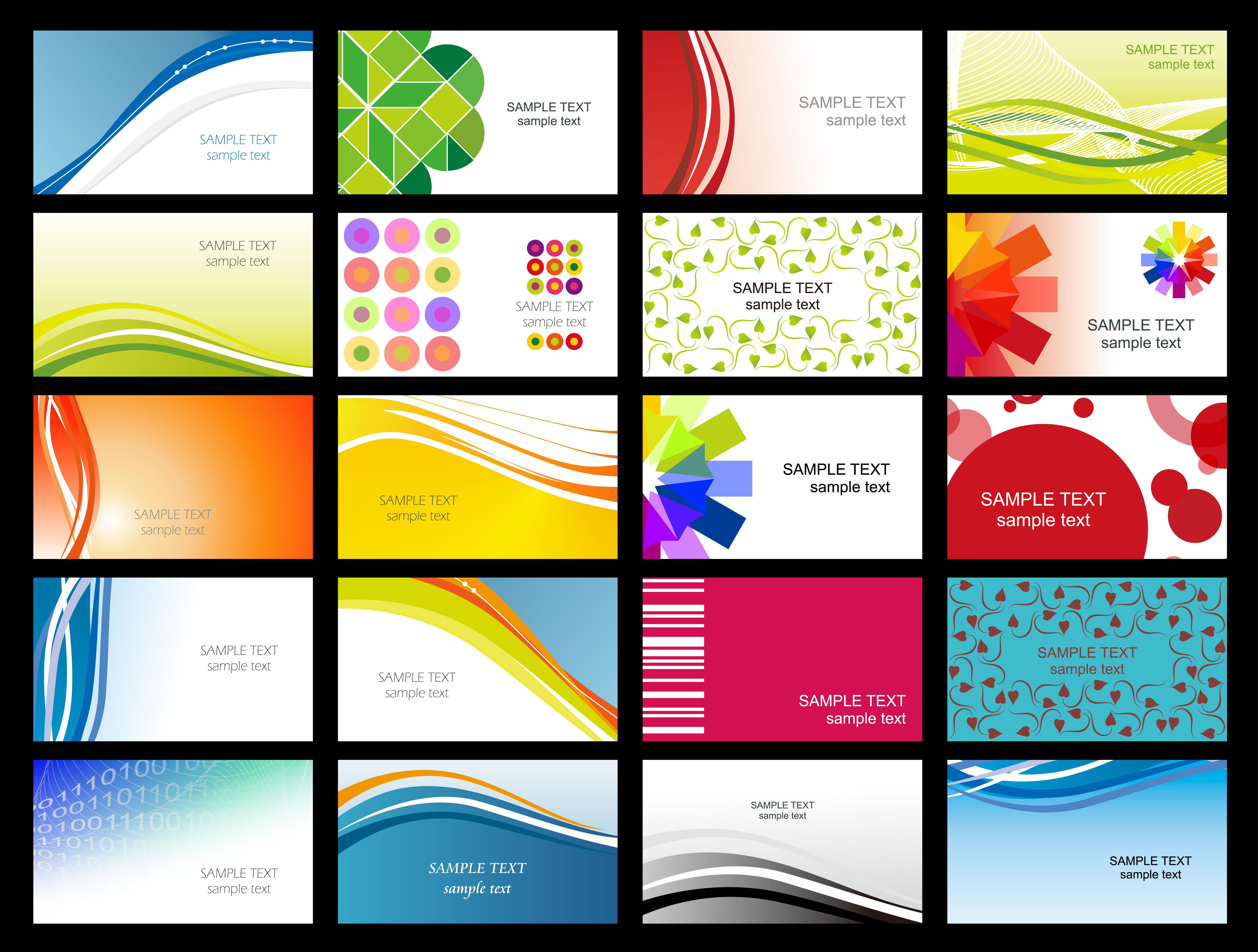 Free Printable Business Card Templates Sample | Get Sniffer - Free Printable Business Cards
