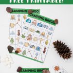Free Printable Camping Bingo Cards   A Fun Camping Party Or Outdoor   Free Printable Camping Games