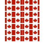 Free Printable Canada Cupcake Flags | Spring & Summer Holidays   Cupcake Flags Printable Free