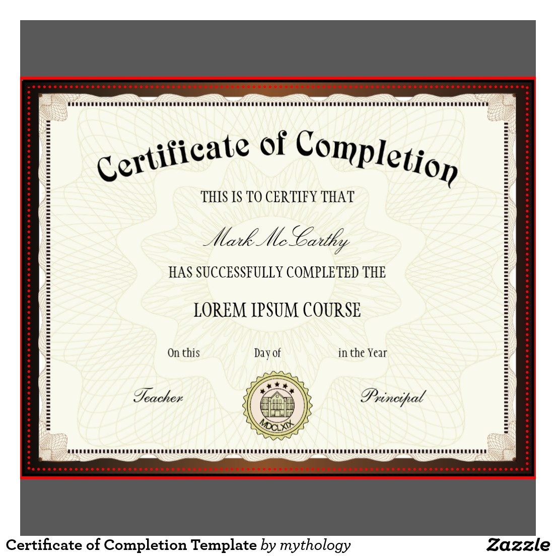 Free Printable Certificates | Certificate Templates - Certificate Of Completion Template Free Printable