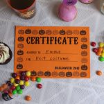 Free Printable Certificates For Halloween! | Our Halloween Party   Best Costume Certificate Printable Free