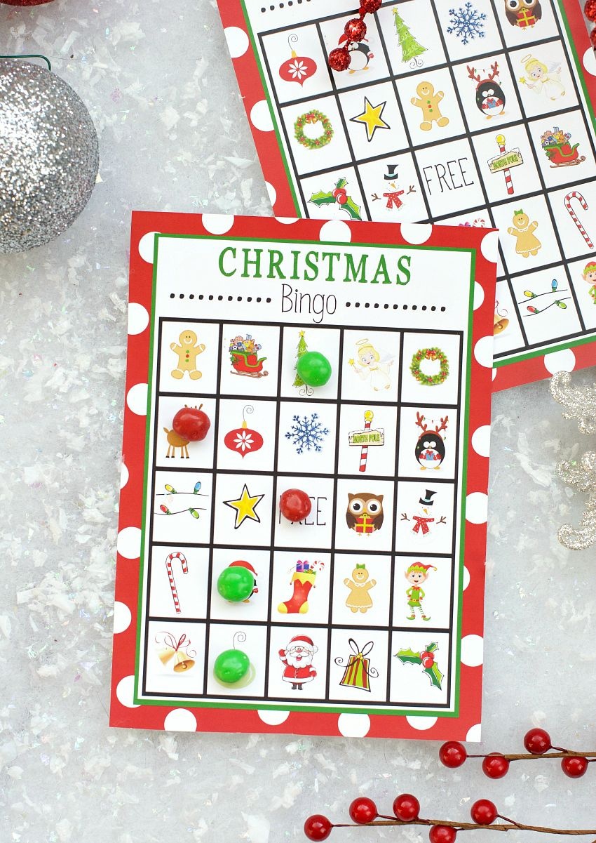 Free Printable Christmas Bingo Game | Christmas | Christmas Bingo - Christmas Bingo Game Printable Free