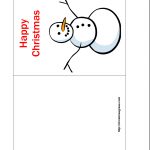 Free Printable Christmas Cards | Free Printable Happy Christmas Card   Free Printable Christmas Cards