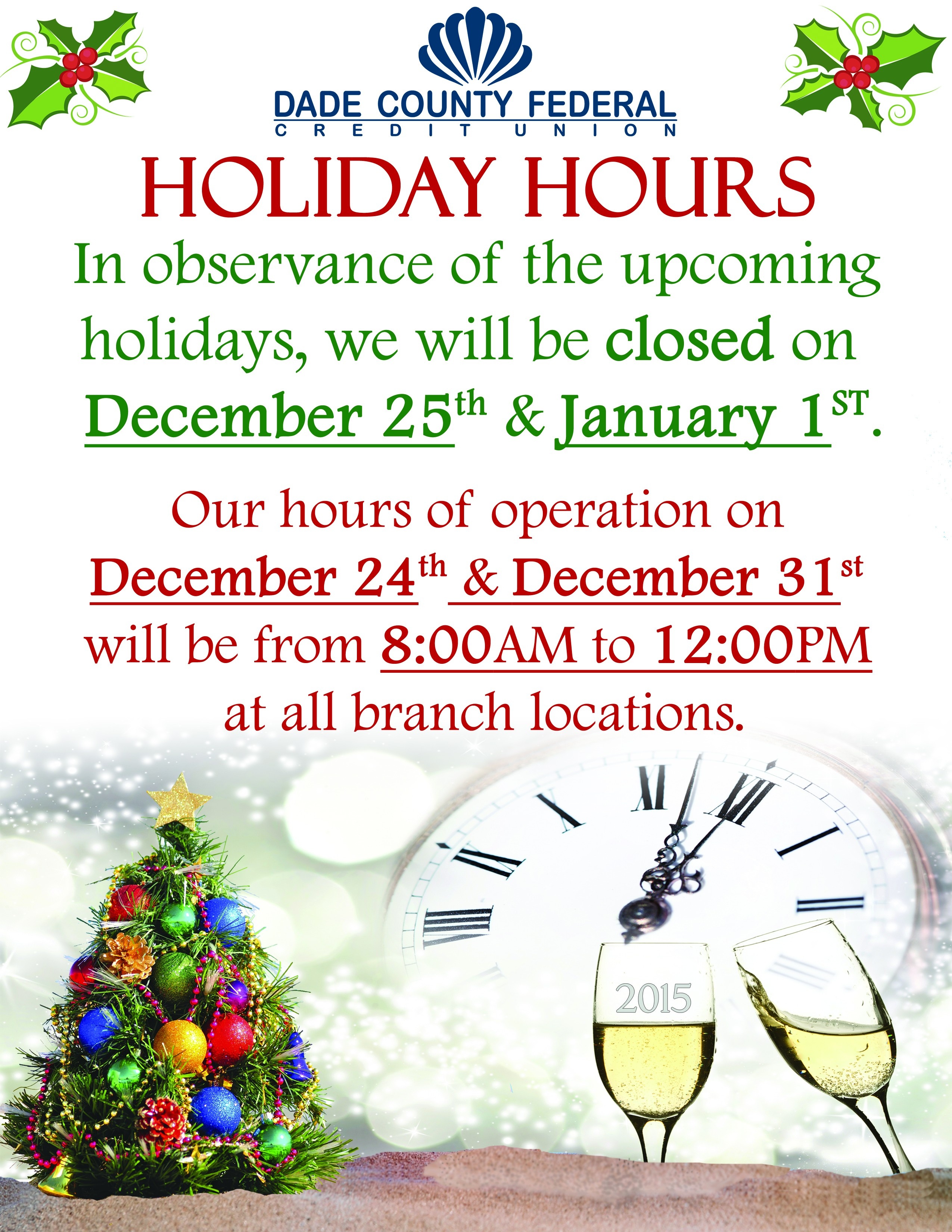 Closed For Holiday Sign Examples