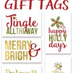 Free Printable Christmas Gift Tags | Crafty 2 The Core~Diy Galore   Free Printable Christmas Gift Tags