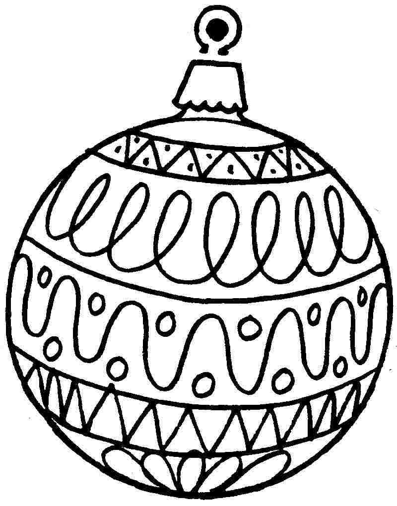 Free Printable Christmas Ornament Coloring Pages | Projects To Try - Free Printable Ornaments To Color