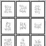 Free Printable Christmas Signs | The Top Pinned | Free Christmas   Free Printable Christmas Craft Templates