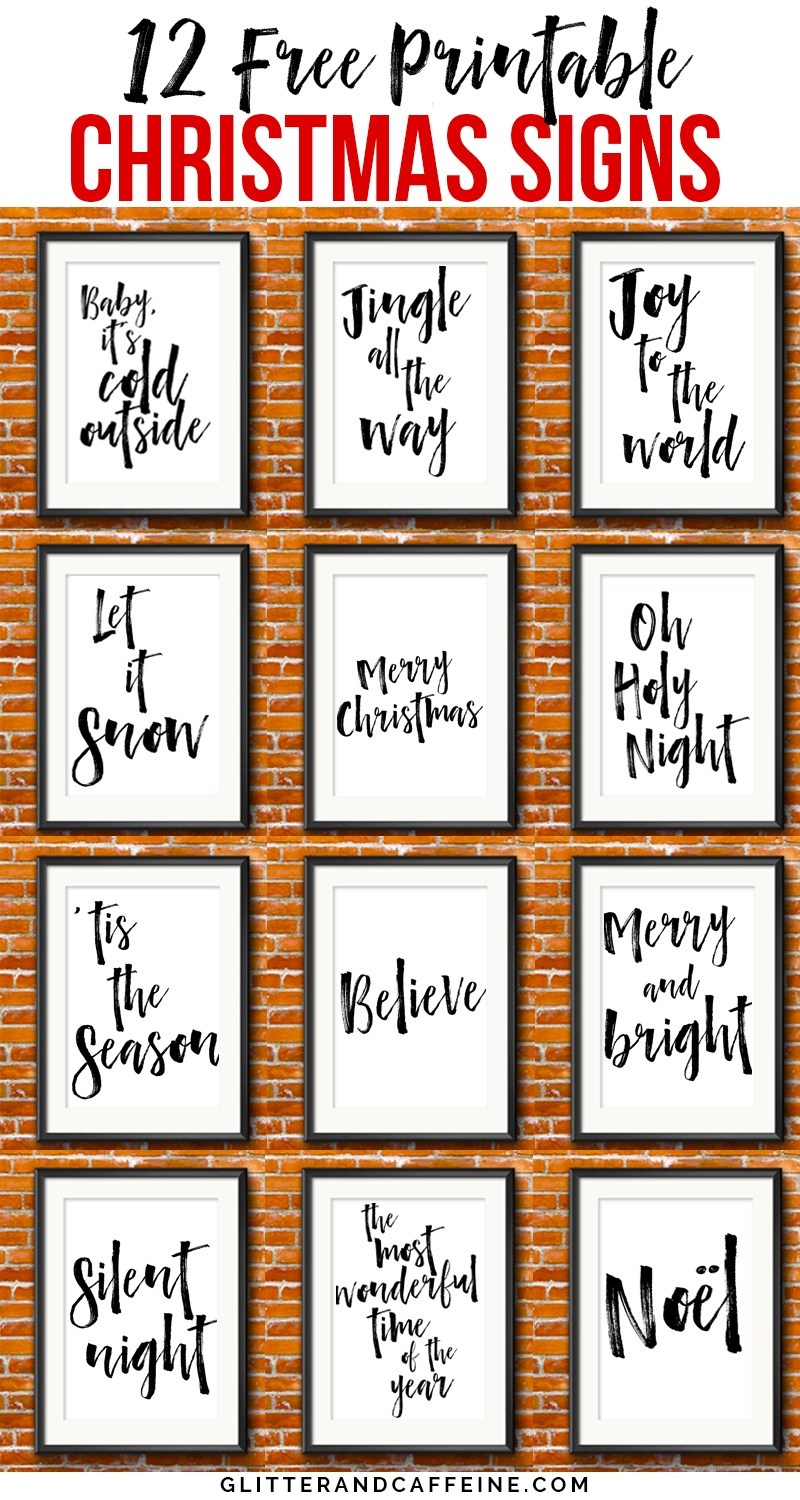 Free Printable Christmas Signs - Tutlin.psstech.co - Free Printable Holiday Closed Signs