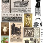 Free Printable Collage Sheets |  Digital Stamps**: Free Vintage   Free Printable Digital Collage Sheets
