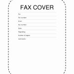 Free Printable Cover Letter Of Free Printable Blank Fax Cover Sheet   Free Printable Cover Letter For Fax