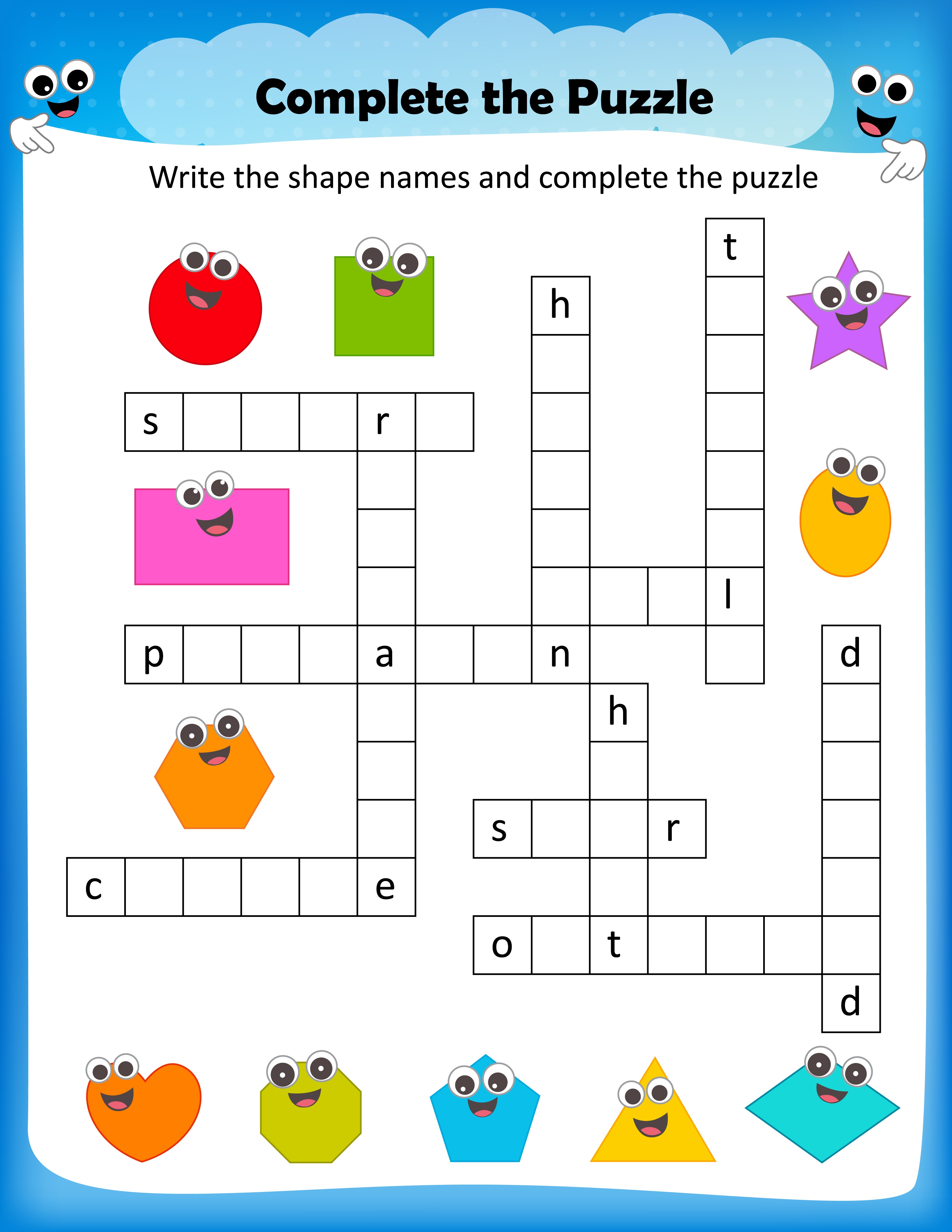 Free Printable Crossword Puzzle 3