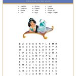 Free Printable Disney Aladdin Activity Sheets | Jasmine/aladdin   Free Printable Disney Stories