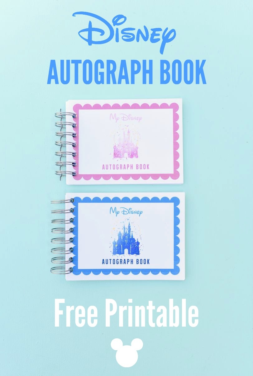 Free Printable Disney Autograph Book - Free Printable Autograph Book For Kids