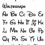 Free Printable Disney Letter Stencils | Calligraphy In 2019 | Disney   Free Printable Calligraphy Letter Stencils