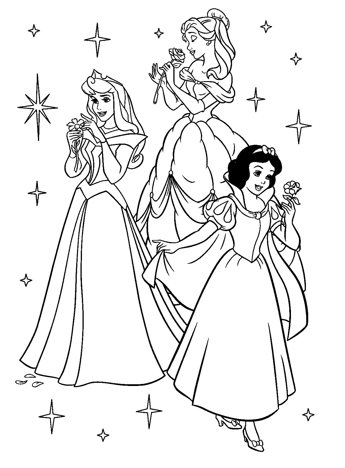 Free Printable Disney Princess Coloring Pages For Kids | Színezők - Free Printable Princess Coloring Pages
