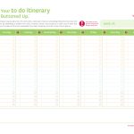 Free Printable Do List Work | Travel Itinerary Template Free   Free Printable Itinerary