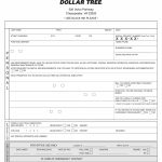 Free Printable Dollar Tree Job Application Form   Free Printable Dollar Tree Application Form