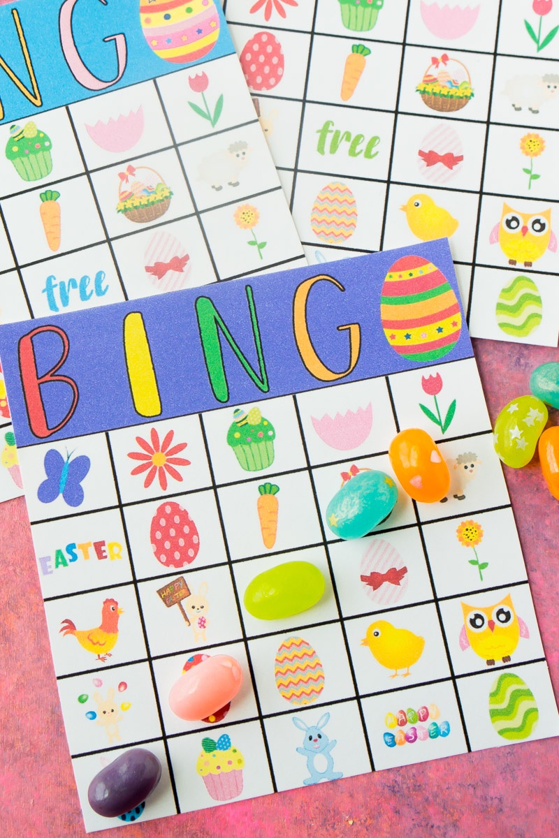 Free Printable Easter Bingo Cards - Play Party Plan - Free Printable Religious Easter Bingo Cards