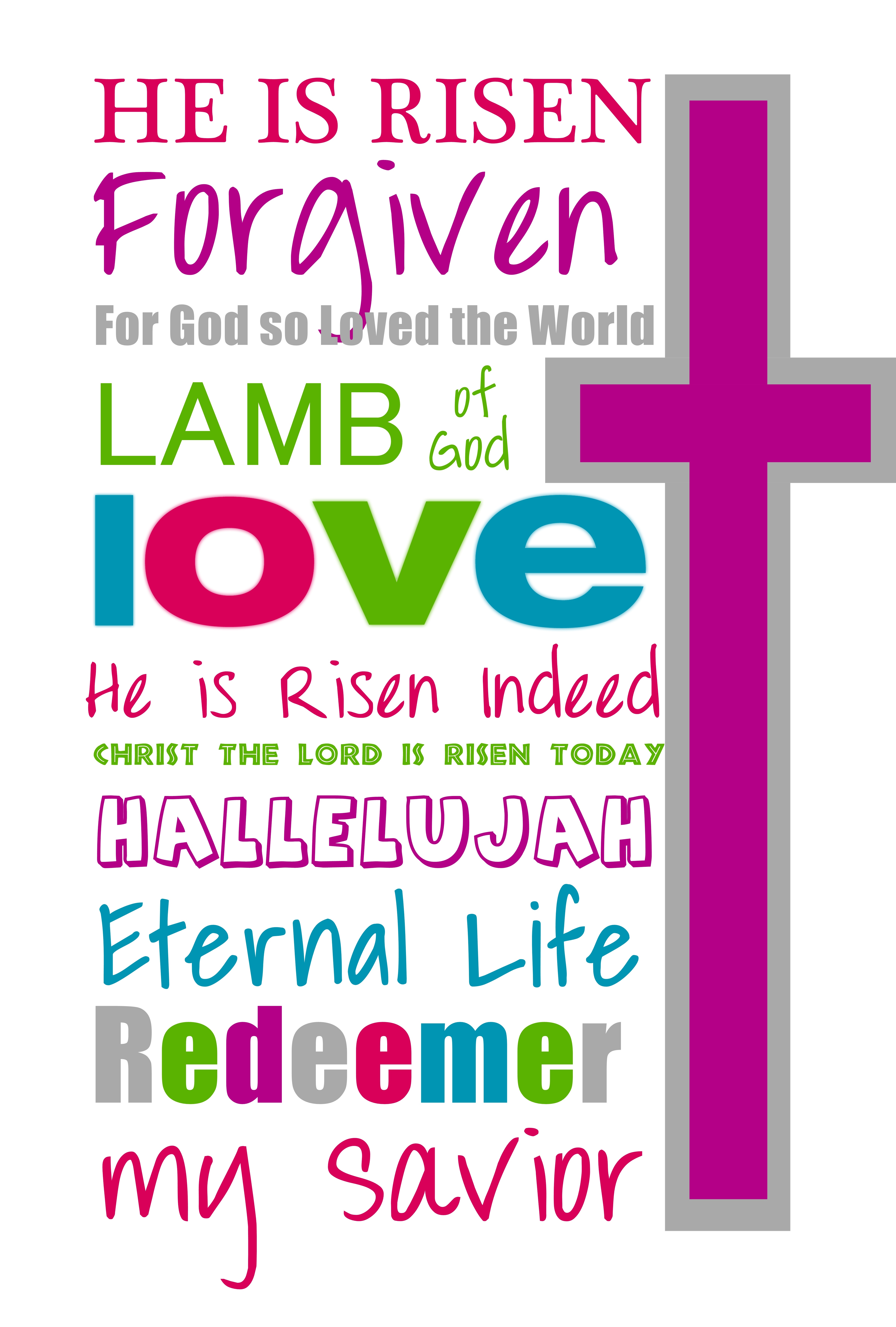 Free Printable Religious Easter Bookmarks Printable Templates
