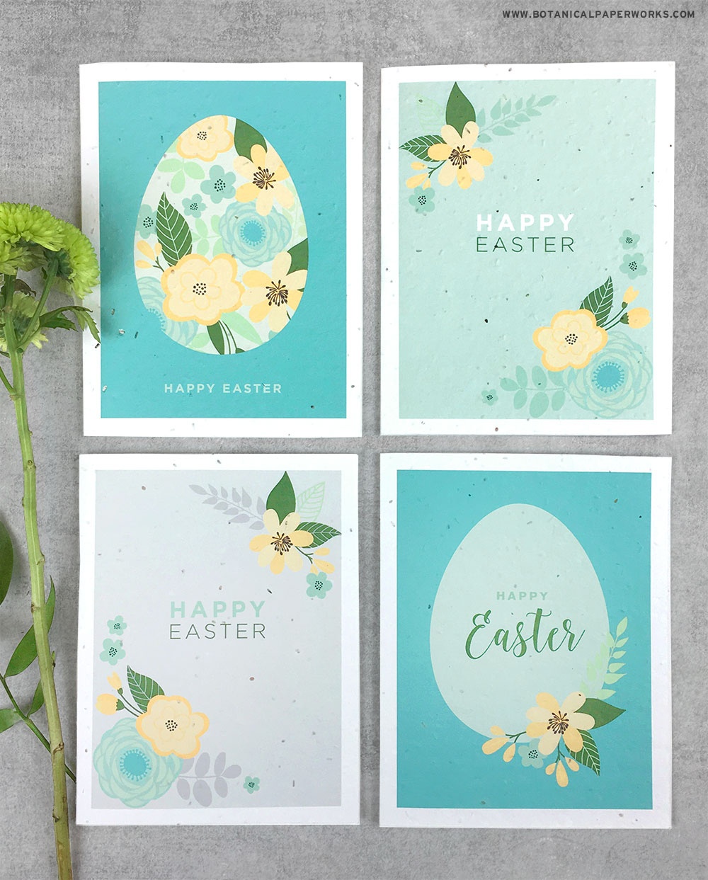 Free Printable} Easter Cards | Blog | Botanical Paperworks - Printable Easter Greeting Cards Free
