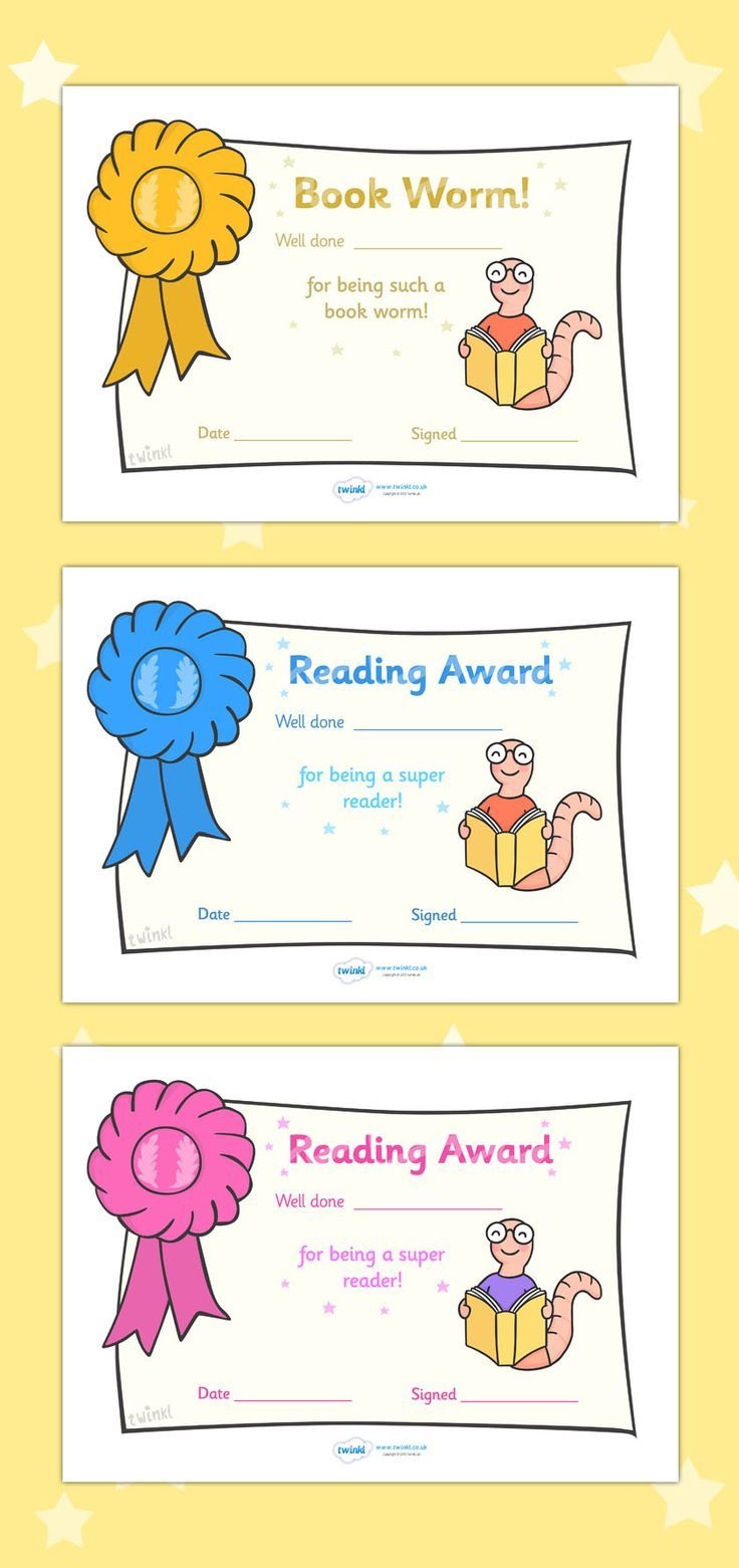 Free Printable Editable Reading Award Certificates … | First Grade - Best Costume Certificate Printable Free