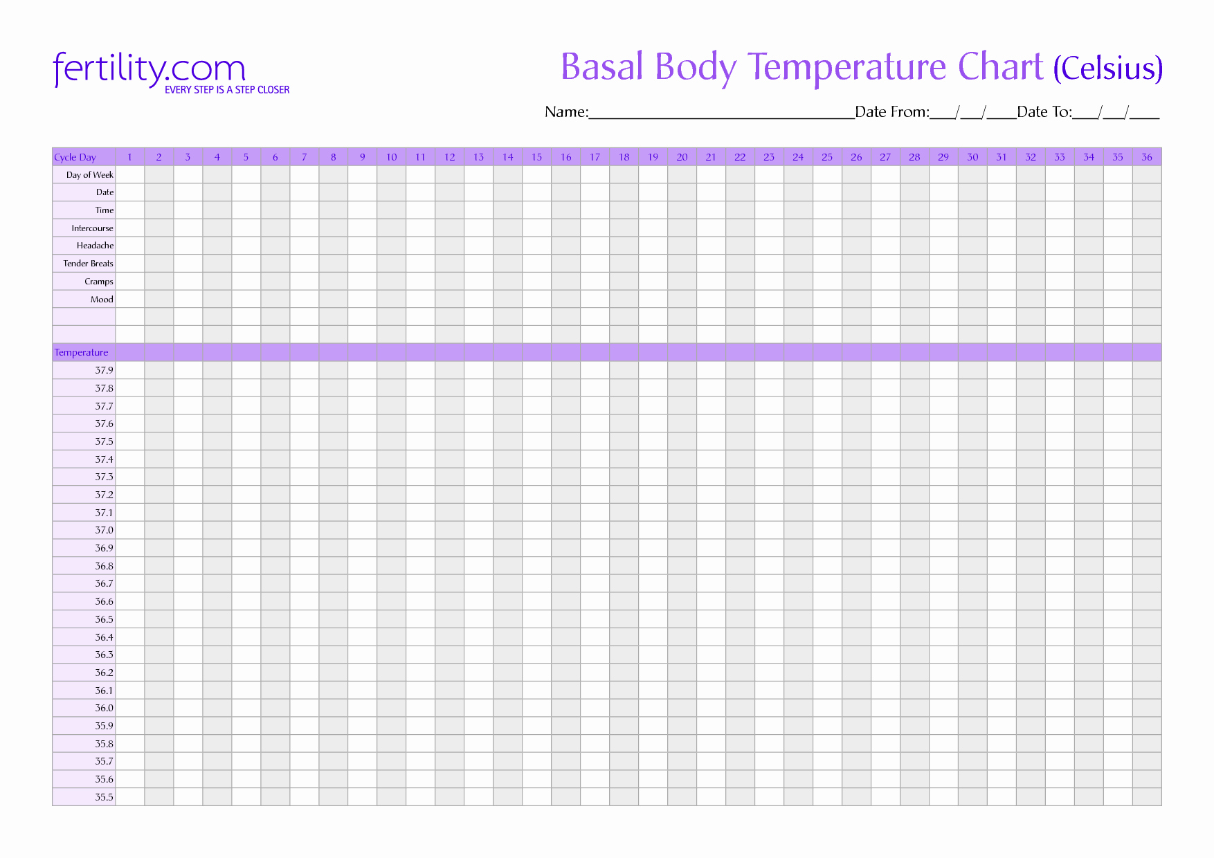 Free Printable Fertility Calendar Search Results For Basal Body - Free Printable Fertility Chart
