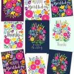 Free Printable Flower Greeting Cards   A Piece Of Rainbow   Free Printable Cards