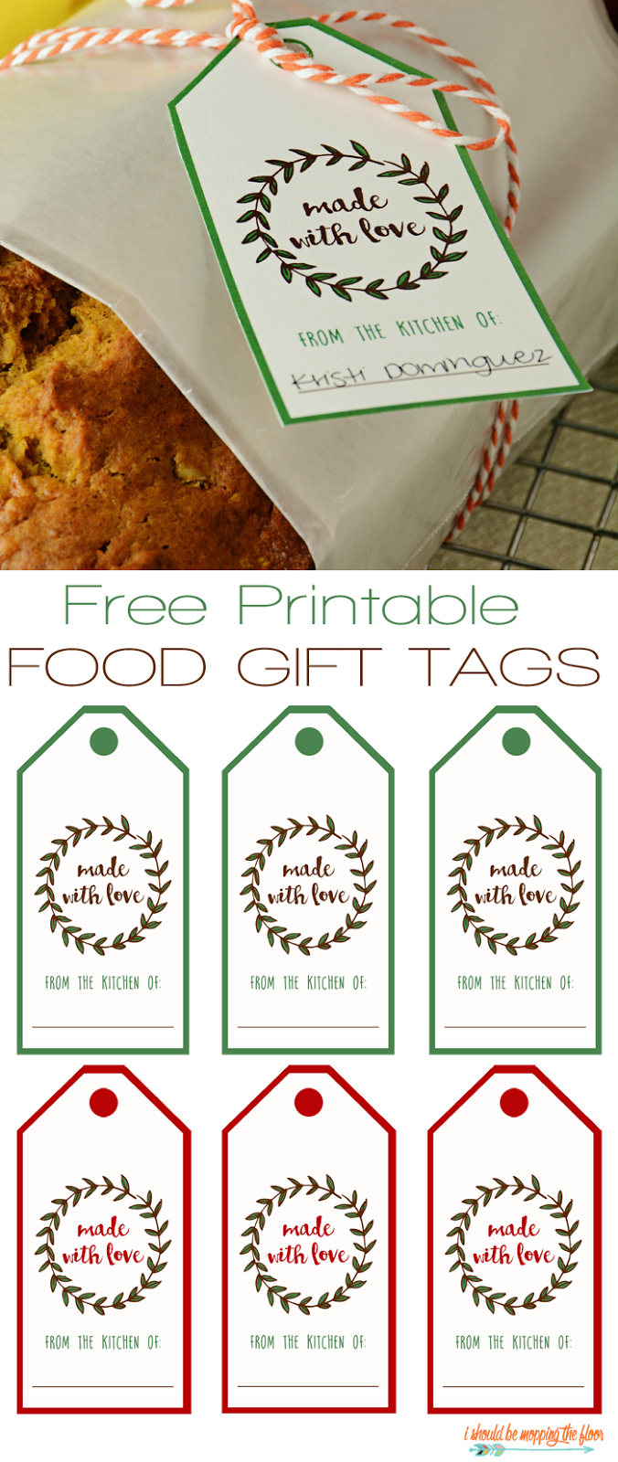 Free Printable Food Gift Tags | Printables | Gift Tags Printable - Free Printable Christmas Food Labels