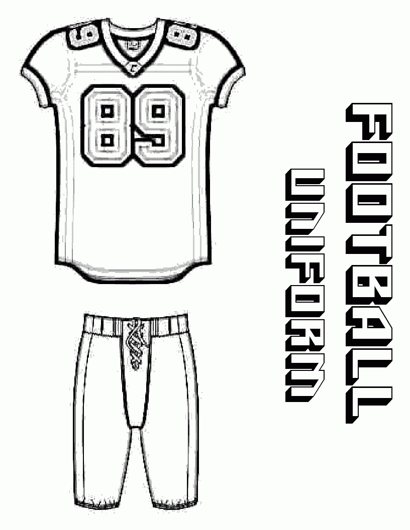 Free Printable Football Jersey Template Clipartsco Blank Baseball