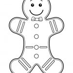 Free Printable Gingerbread Man Clipart Clipartfest   Cliparting   Gingerbread Template Free Printable