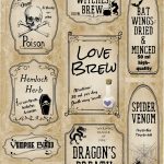 Free Printable Halloween Apothecary Labels: 16 Designs Plus Blanks!   Free Printable Halloween Labels